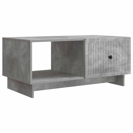 Kaffeebord Betonggrå 90 x 50 x 40 cm Konstruerat trä