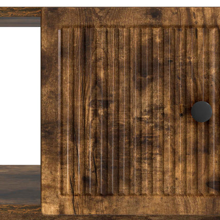 Kaffeebord Rökt ek 90 x 50 x 40 cm Konstruerat trä