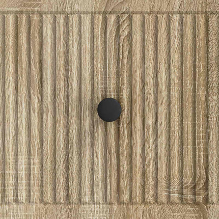 Kaffeebord med låda Sonoma-ek 49 x 50 x 40 cm Konstruerat trä