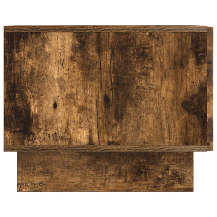 Kaffeebord med låda Rökt ek 49 x 50 x 40 cm Konstruerat trä