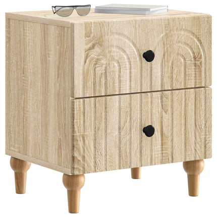 Nattduksbord Sonoma-ek 43 x 34,5 x 48 cm Konstruerat trä