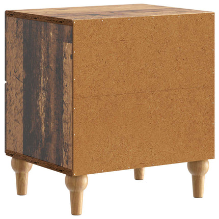 Nattduksbord Gammalt trä 43 x 34,5 x 48 cm Konstruerat trä