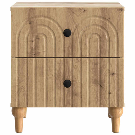 Nattduksbord Artisan-ek 43 x 34,5 x 48 cm Konstruerat trä