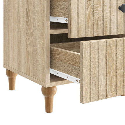 Nattduksbord Sonoma-ek 43x 41 x 66,5 cm Konstruerat trä