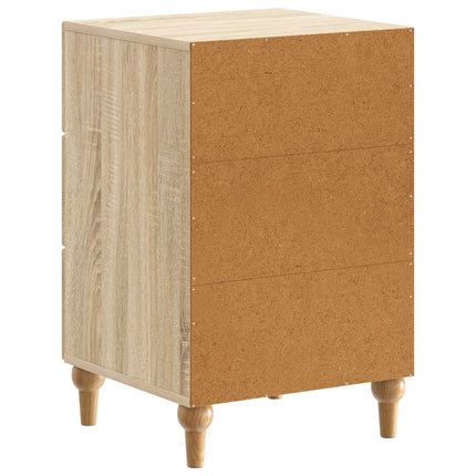 Nattduksbord Sonoma-ek 43x 41 x 66,5 cm Konstruerat trä