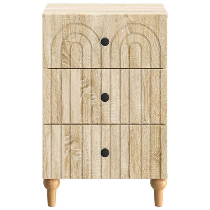 Nattduksbord Sonoma-ek 43x 41 x 66,5 cm Konstruerat trä