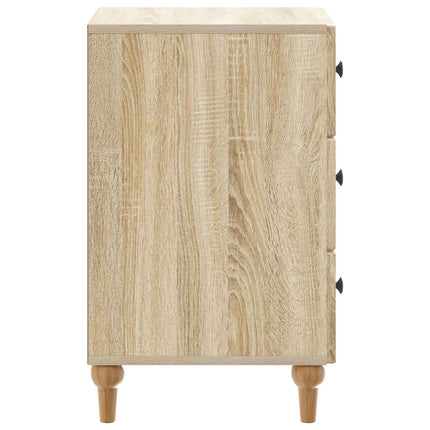Nattduksbord Sonoma-ek 43x 41 x 66,5 cm Konstruerat trä