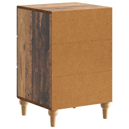 Nattduksbord Gammalt trä 43x 41 x 66,5 cm Konstruerat trä