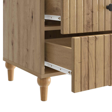 Nattduksbord Artisan-ek 43x 41 x 66,5 cm Konstruerat trä