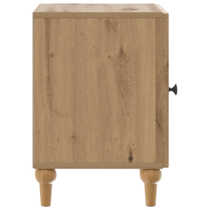 Nattduksbord Artisan-ek 43 x 34,5 x 50 cm Konstruerat trä