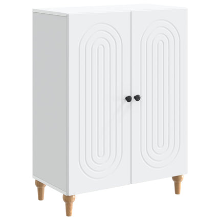 Sideboard Vit 66 x 34,5 x 90 cm Konstruerat trä