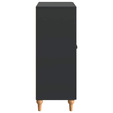 Sideboard Svart 66 x 34,5 x 90 cm Konstruerat trä