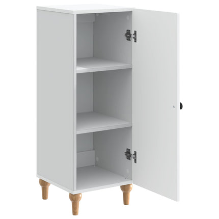 Sideboard Vit 33 x 34,5 x 90 cm Konstruerat trä