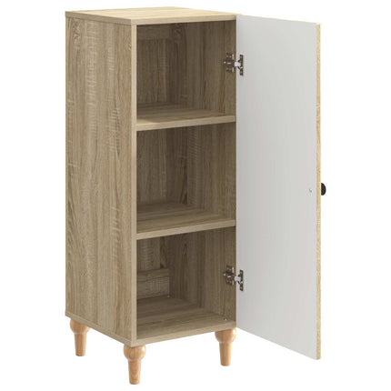 Sideboard Sonoma-ek 33 x 34,5 x 90 cm Konstruerat trä