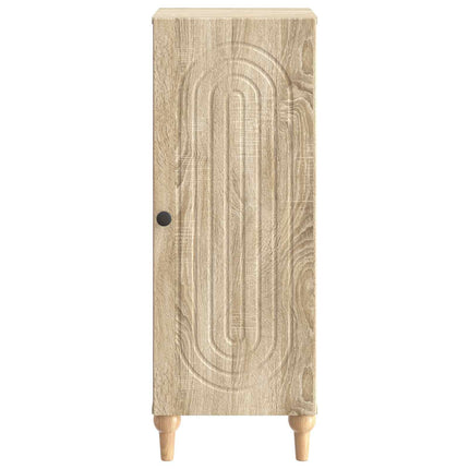 Sideboard Sonoma-ek 33 x 34,5 x 90 cm Konstruerat trä