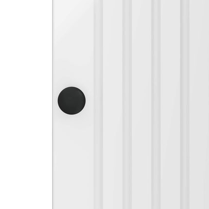 Sideboard Vit högglans 33 x 34,5 x 90 cm Konstruerat trä