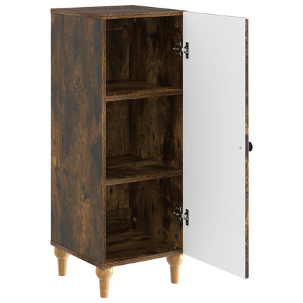 Sideboard Rökt ek 33 x 34,5 x 90 cm Konstruerat trä