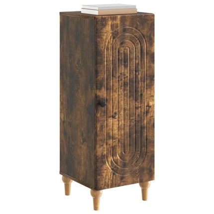 Sideboard Rökt ek 33 x 34,5 x 90 cm Konstruerat trä