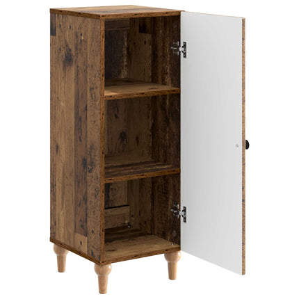 Sideboard Gammalt trä 33 x 34,5 x 90 cm Konstruerat trä