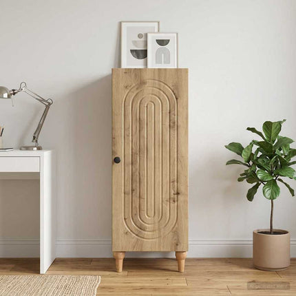 Sideboard Artisan-ek 33 x 34,5 x 90 cm Konstruerat trä