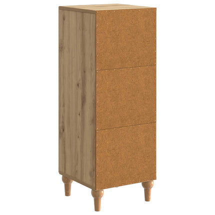 Sideboard Artisan-ek 33 x 34,5 x 90 cm Konstruerat trä