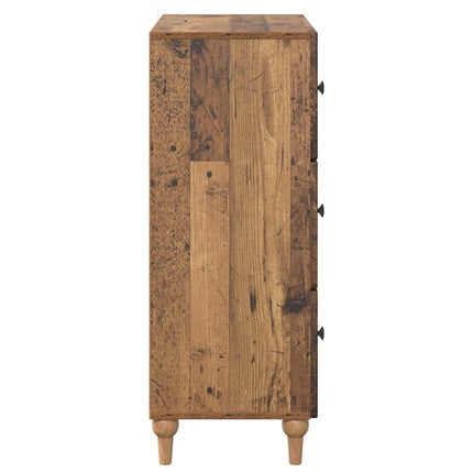 Lådans skåp Gammalt trä 66 x 34,5 x 90 cm Konstruerat trä
