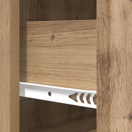 Lådans skåp Artisan-ek 66 x 34,5 x 90 cm Konstruerat trä