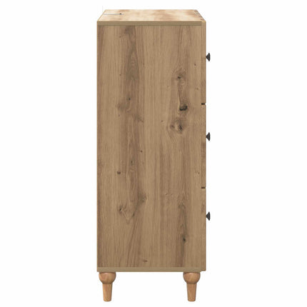 Lådans skåp Artisan-ek 66 x 34,5 x 90 cm Konstruerat trä