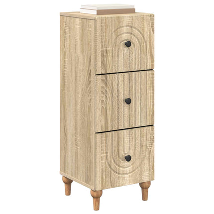 Lådans skåp Sonoma-ek 33 x 34,5 x 90 cm Konstruerat trä