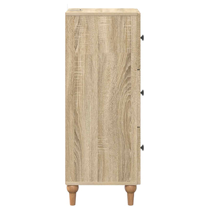 Lådans skåp Sonoma-ek 33 x 34,5 x 90 cm Konstruerat trä