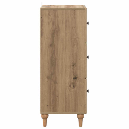 Lådans skåp Artisan-ek 33 x 34,5 x 90 cm Konstruerat trä