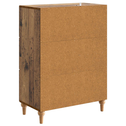 Sideboard Gammalt trä 66 x 34,5 x 90 cm Konstruerat trä