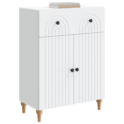 Sideboard Vit 66 x 34,5 x 90 cm Konstruerat trä