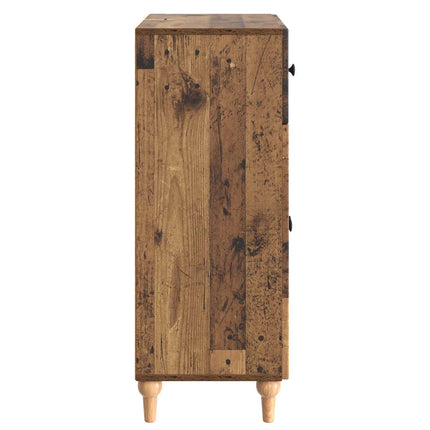 Sideboard Gammalt trä 66 x 34,5 x 90 cm Konstruerat trä