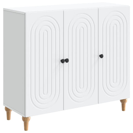 Sideboard Vit 89 x 34,5 x 80 cm Konstruerat trä