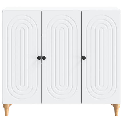 Sideboard Vit 89 x 34,5 x 80 cm Konstruerat trä