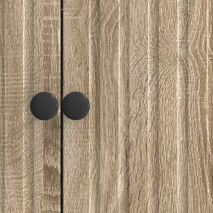 Sideboard Sonoma-ek 89 x 34,5 x 80 cm Konstruerat trä