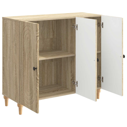 Sideboard Sonoma-ek 89 x 34,5 x 80 cm Konstruerat trä