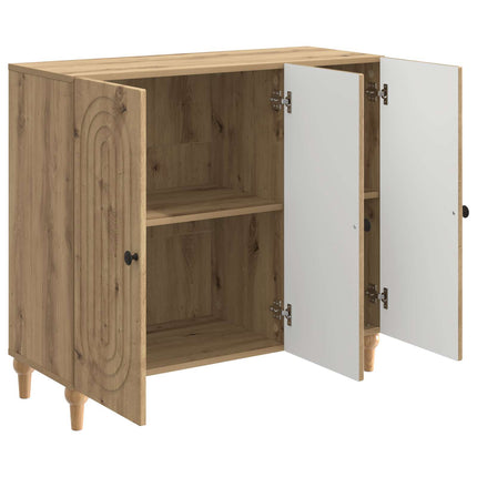 Sideboard Artisan-ek 89 x 34,5 x 80 cm Konstruerat trä