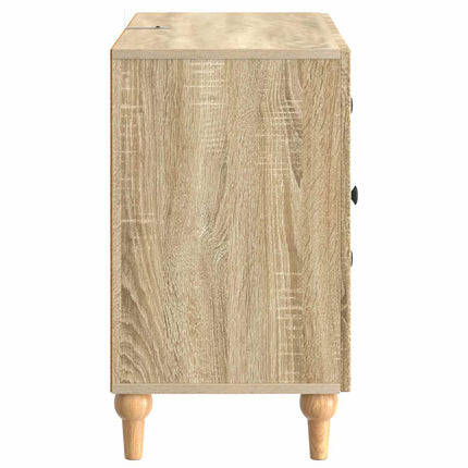 TV-skåp med låda Sonoma-ek 89 x 34,5 x 60 cm Konstruerat trä