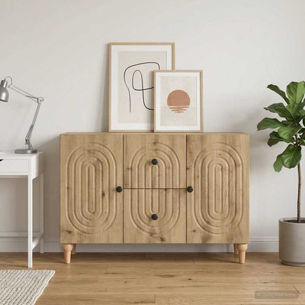 TV-skåp Artisan-ek 89 x 34,5 x 60 cm Konstruerat trä