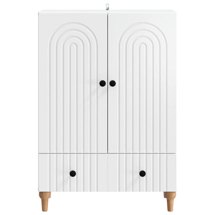 Sideboard Vit 66 x 34,5 x 95 cm Konstruerat trä