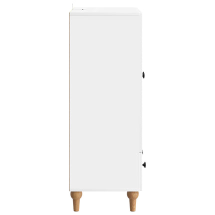 Sideboard Vit 66 x 34,5 x 95 cm Konstruerat trä