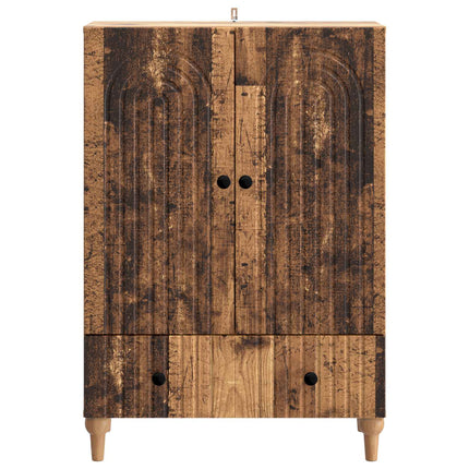 Sideboard Gammalt trä 66 x 34,5 x 95 cm Konstruerat trä