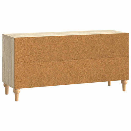 TV-skåp Sonoma-ek 102 x 34,5 x 50 cm Konstruerat trä
