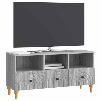 TV-skåp Grå Sonoma 102 x 34,5 x 50 cm Konstruerat trä