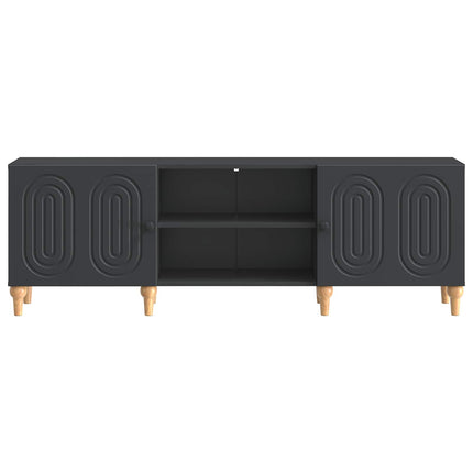 TV-skåp Svart 150 x 31 x 50 cm Konstruerat trä