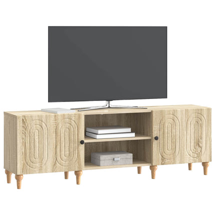 TV-skåp Sonoma-ek 150 x 31 x 50 cm Konstruerat trä