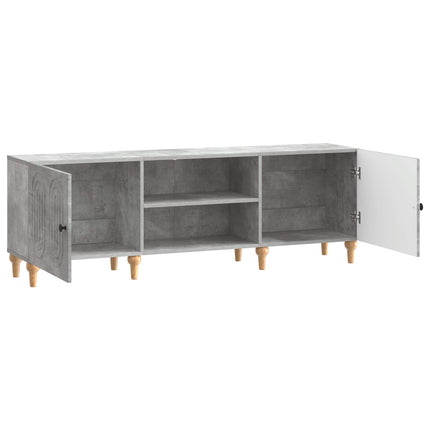 TV-skåp Betonggrå 150 x 31 x 50 cm Konstruerat trä