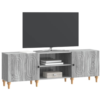 TV-skåp Grå sonoma-ek 150 x 31 x 50 cm Konstruerat trä